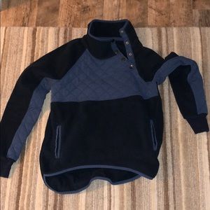 Abercrombie Asymmetrical Snap Sweatshirt